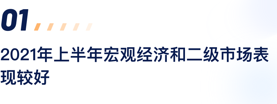 2021年上半年宏观经济和二级市场体现较好.png